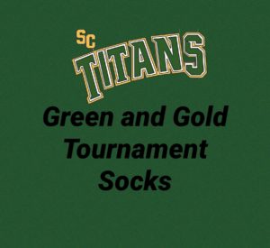 Green & Gold Tournament Socks